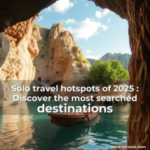 Read more about the article Solo travel hotspots of 2025 : Discover the most  searched destinations