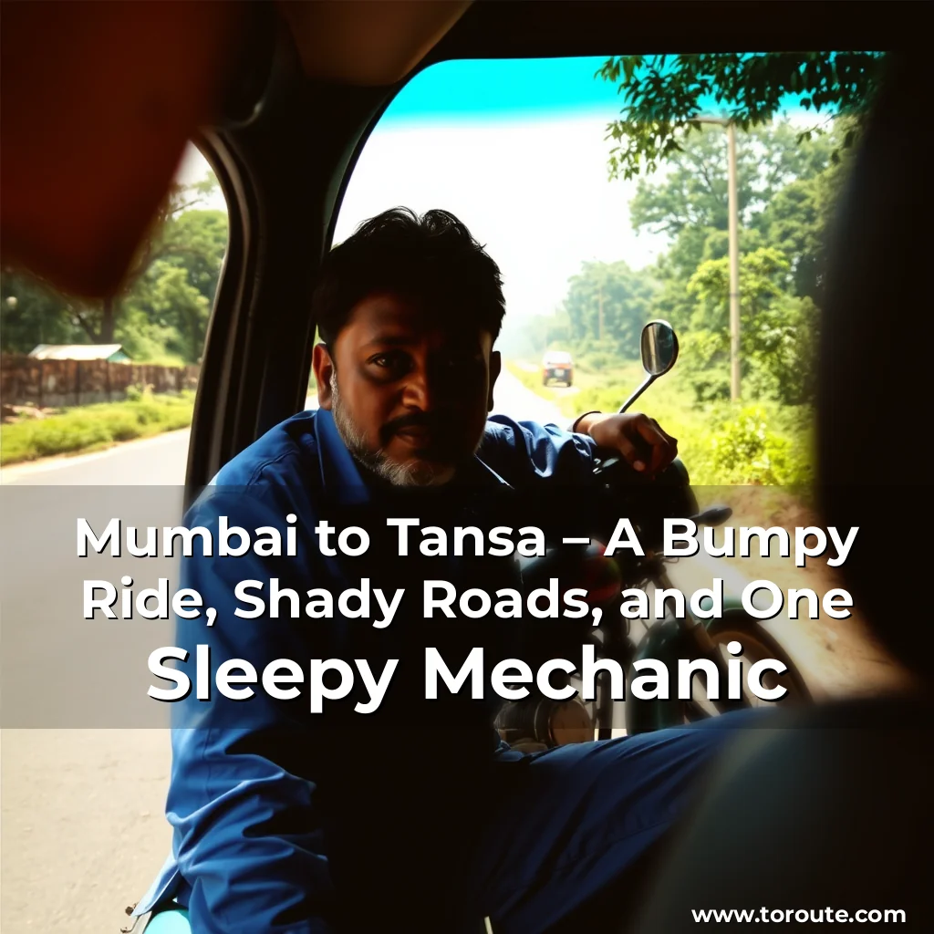 Read more about the article Mumbai to Tansa – A Bumpy Ride, Shady Roads, and One Sleepy Mechanic