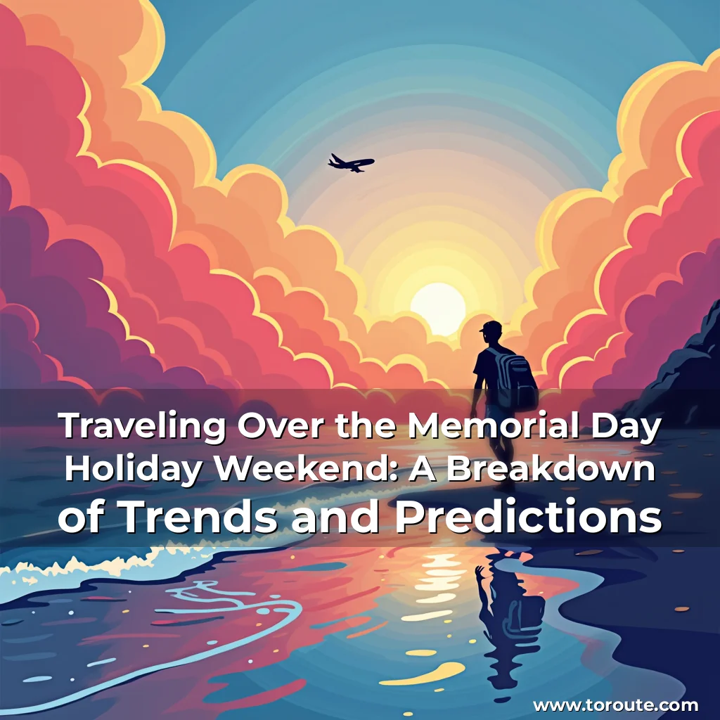 Read more about the article Traveling Over the Memorial Day Holiday Weekend: A Breakdown of Trends and Predictions