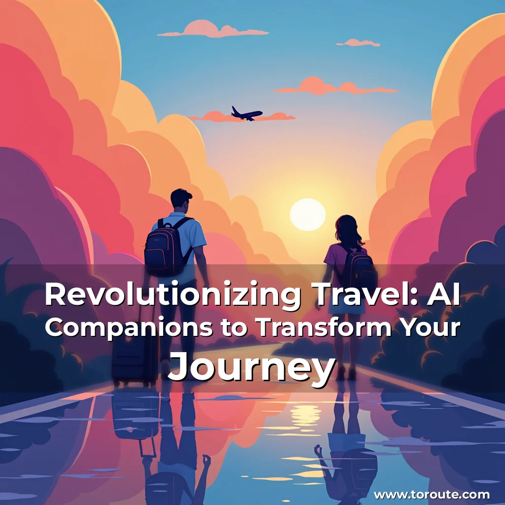 Read more about the article Revolutionizing Travel: AI Companions to Transform Your Journey
