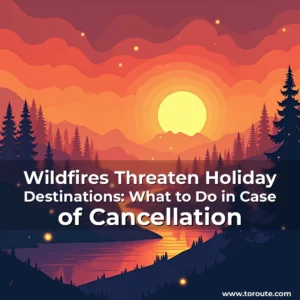 Read more about the article Wildfires Threaten Holiday Destinations: What to Do in Case of Cancellation
