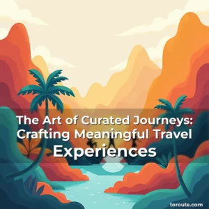 Read more about the article The Art of Curated Journeys: Crafting Meaningful Travel Experiences