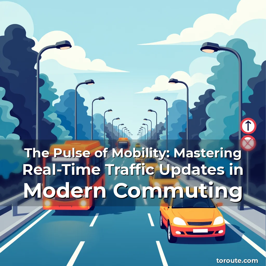 Read more about the article The Pulse of Mobility: Mastering Real-Time Traffic Updates in Modern Commuting